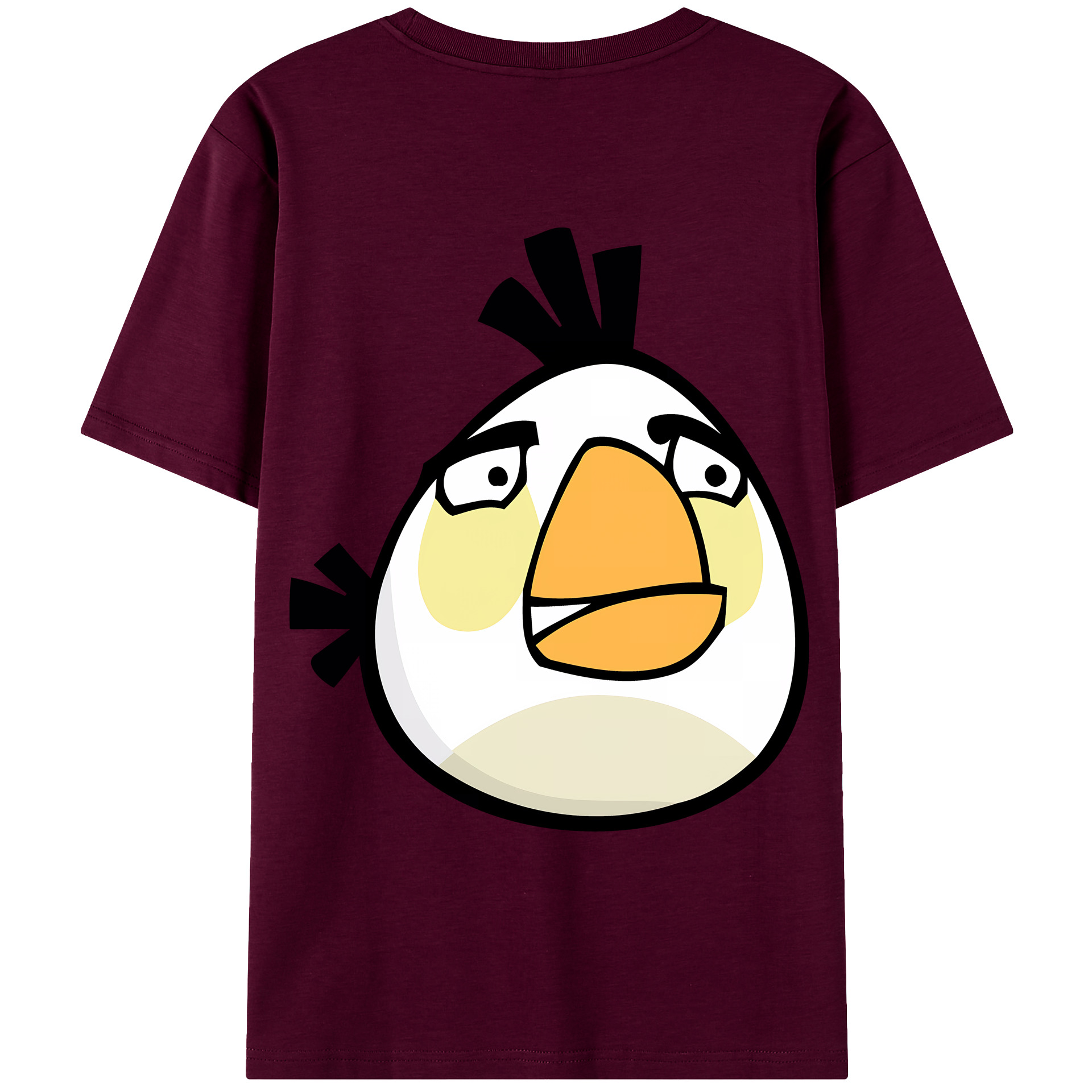（画像用） Angry Birds アングリーバード レディース半袖Tシャツ(バックプリント)